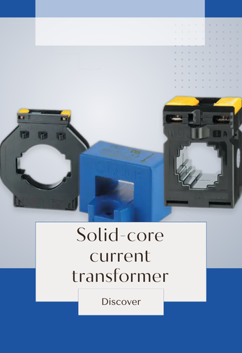 Solid-core current transformer