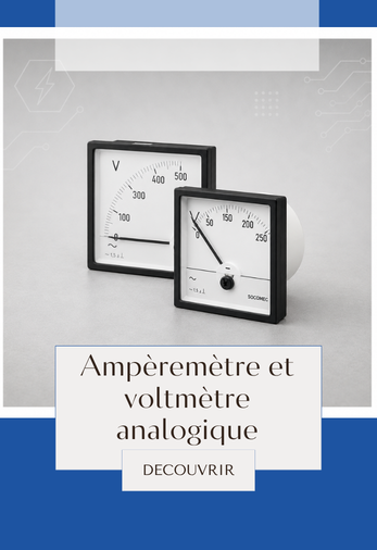Ampèremètre et voltmètre