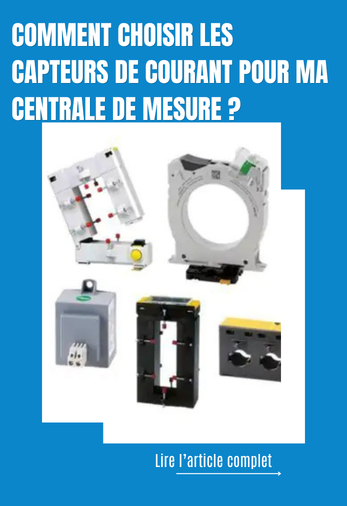 choisir les capteurs de courant