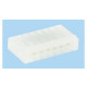 Boitier de connecteur Femelle 5 contacts 1 rang pas 3.96mm Droit Montage sur câble série KK 396 Socomec - SOCOMEC