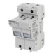 Fused disconnect switch 2P 50A 50A for fuse 14x51