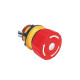 Arrêt Urgence 24V 1NO+1NF fils 1m
