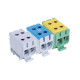Bloc de jonction al cu bleu 2x 50mm²