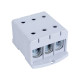 Bloc de jonction al cu gris 3x 240mm²