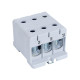 Bloc de jonction al cu gris 3x 300mm²