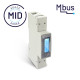 Compteur mono 100A direct Mbus MID
