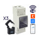 Compteur mono + 3 TC 50A