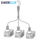 RJ12 3-in-1 Cable 2m