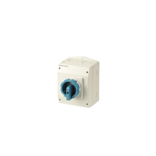 Grey/blue handle for Disconnect switch Enclosure COMO 8X32A IP65 main product photo