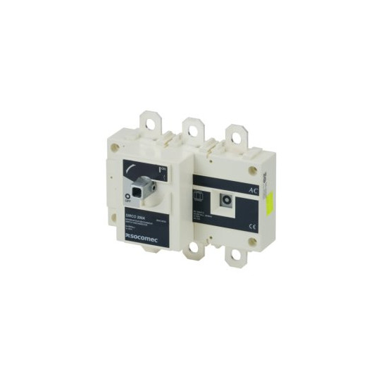 Interrupteur sectionneur commande frontale AC 3P In=250A 690Vac IEC60947-3 - SOCOMEC main product photo