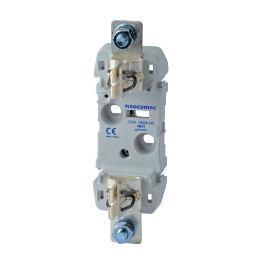 Fuse base PV UNIPOLAIRE T1 RAIL DIN or screw fixation main product photo