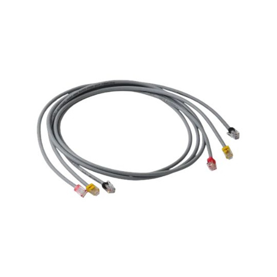 Pack of 6 RJ12 cables - 1m main product photo