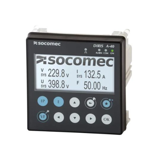 Centrale de mesure multifonction DIRIS A40 MODBUS RS485 3 entrées / 2 sorties main product photo