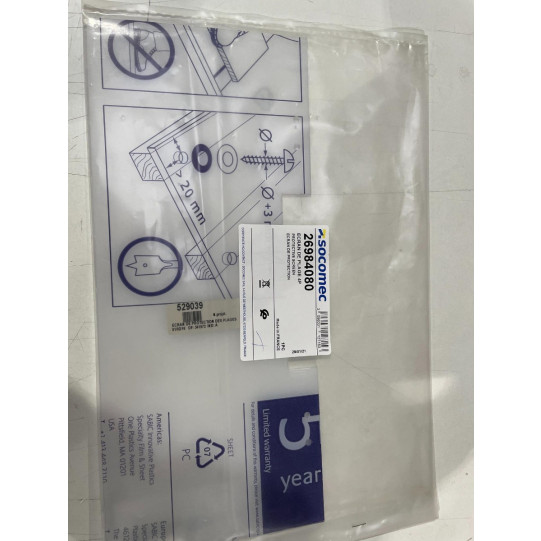 26984080 - Ecran de protection des plages SIRCO 4X 800A Socomec - SOCOMEC - SOCOMEC