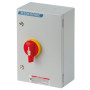30325302 - Coffret métallique équipé d'un interrupteur sectionneur SIRCO M 20A 3P + neutre non coupé IP65 avec face avant vissée - SOCOMEC - SOCOMEC thumbnail