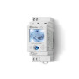 128182300000 - Horloge astronomique modulaire journalière 1 inverseur 16A 110 à 230V AC/DC, programmation manuelle ou par smartphone - FINDER - FINDER thumbnail