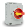 S3-00323N4EP - Enclosed Compact Switch S3 - 32A-3P+N-IP65 - Red lockable handle - TELERGON thumbnail