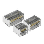 Répartiteur 4x 125A 6 modules 11 bornes