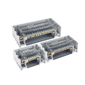 Répartiteur 4x125A 10.5 modules 15 borne