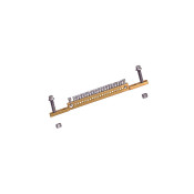 Barre de terre 20 connexions L215mm