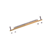 Barre de terre 44 connexions L462mm