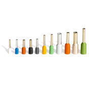 100 Embouts de câblage pré-isolés 2.5mm²