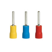 100 Cosses embout rond bleu 1.5-2.5mm²