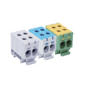 Bloc jonction al cu jaune/vert 2x 35mm²