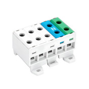 Bloc de jonction L1/L2/L3/N/PE 5x 16mm²