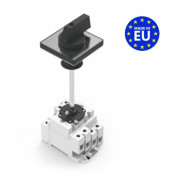 F1-00324P3DC - DC switch-disconnectors F1 - 2 x 800V-32A-4P - Door interlock - External handle - Telergon