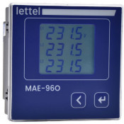Centrale de mesure 96x96 pour CT 1/5A