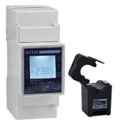 Compteur mono Modbus et TC ouv 100A Ø16