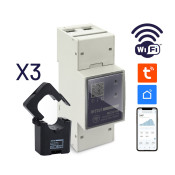 Compteur mono + 3 TC 100A