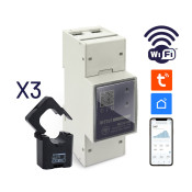 Compteur mono + 3 TC 50A