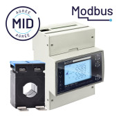 Compteur tri/tétra 4T MID Modbus sur TC