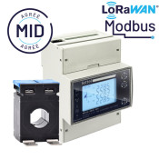 Compteur tri/tétra MID Lorawan sur TC